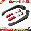 Motorcycle Handguards CNC Aluminum Hand Guards for 7/8 Handlebar (Red) Newly