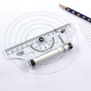 Plastic Measuring Rolling Ruler Drawing Roller Ruler Parallel Ruler HOT US E5D2
