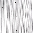 Decorative String Curtain Beads Wall Panel Fringe Room Door Window Black