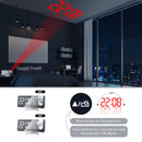 Projector Alarm Clock, LED Digital Alarm Clock Radio for Home, Office (1)