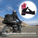 1 Pair Bike Full Finger Fleece Gloves Anti-Freeze Gloves (Women Rose Red)