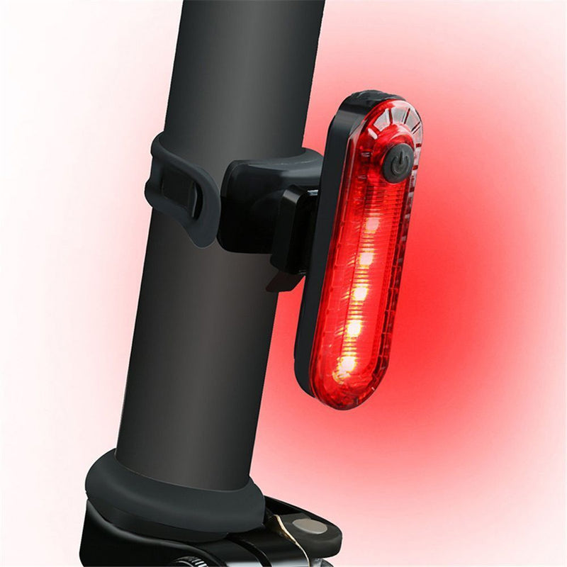 Waterproof Safety Indicator Bike Tail Light Bright Rear Lamp Bicycle Taillight