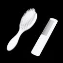 ABS Newborn Baby Hair Brush Soft Infant Comb Head Scalp Massager Tool Set