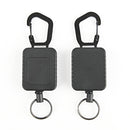 Keychain Outdoor Easy-pull Buckle Key Ring Accessories (Rectangle)