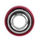 G1/4 Thread Rigid Tube 14mm Hard Tube Extender for PC Water Cooling(Red)