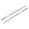 2pcs Car Side Body Vinyl Decals Long Stripe Stickers for Mercedes-Benz(Grey