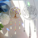 DIY Crystal Prism Teardrop Pendant Diamond Painting Kit Wind Chime (PFL12) Newly