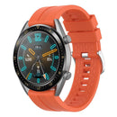 Soft Silicone Wristband Strap for Huawei Watch GT 2 GT Honor Magic (Orange)