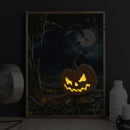5D DIY Full Round Drill Diamond Painting Luminous Animal Decor Handmade Gift
