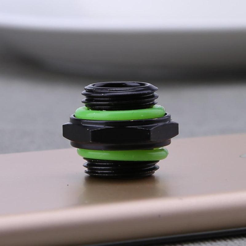 G1/4 Dual External Thread Tube Connector for PC Water Cooling System Newly