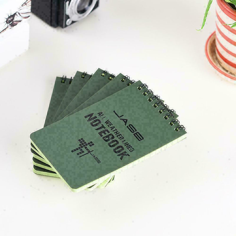 Pocket Flip Notepad Notebook 50 Pages 12.7x7.6cm Hardback Jotter T4A6