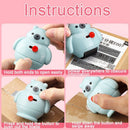Theft Protection Identity Cover Privacy Seal Roller Security Stamp Messy Code
