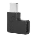 90 Degree USB C Male to Female Adapters Left/Right + Upward/Downward Angled