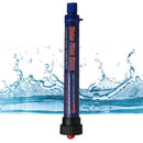 Camping Filter Straw Water Purifier Outdoor Drink Water Filter (Navy Blue)