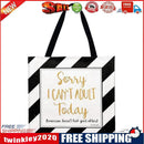 Striped letters Printed Shoulder Shopping Bag Casual Large Tote Handbag