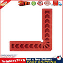 90 Degree Right-Angle Ruler Woodworking Right Angle Positioner (4 inch) Newly
