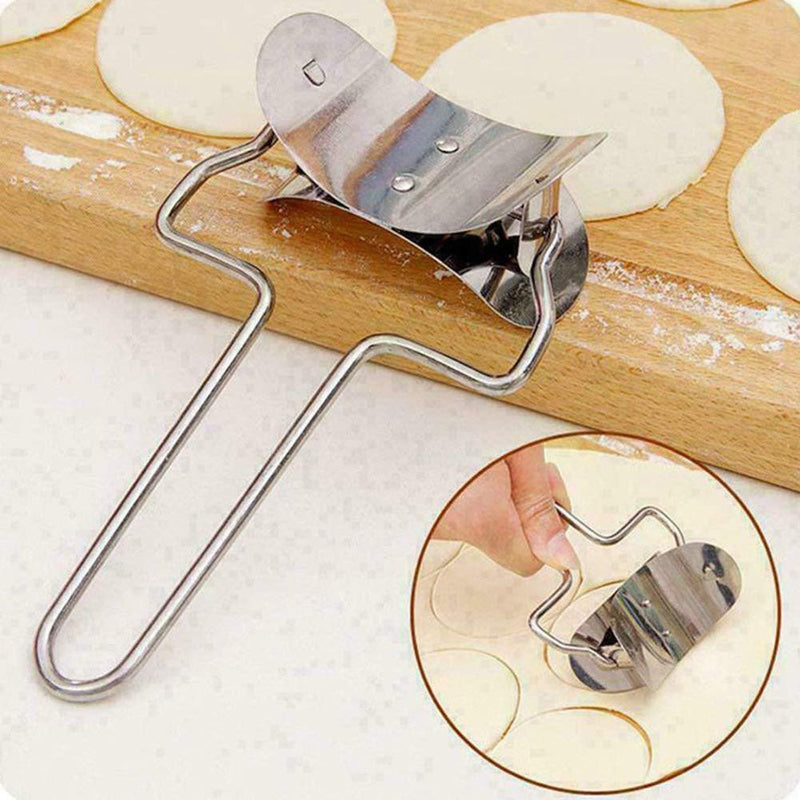Stainless Steel Dough Presser Cutter Dumpling Maker Mold Kitchen Gadgets