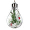Soft Plastic Clear LED Christmas Light Bulb Ball Tree Hanging Bauble (785-B