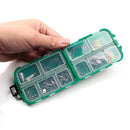 52pcs/set Fishing Swivels Snaps Hooks Luminous Beads Lure Carp Fishing Tackles