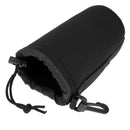 Waterproof Soft Neoprene Camera Lens Pouch Drawstring Protector Case (L)