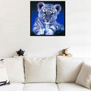 Tiger Part  Drill 5D Diamond Painting Cross Stitch Crystal Rhinestone