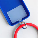 Hanging Ring Phone Silicone Chain Anti-Lost Lanyard Bracelet Strap Keychain