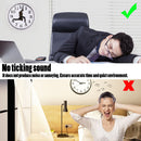 Silly Wall Clocks Non-Ticking Wall Clocks Easy to Install Watch (White)