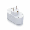 Travel Plugs European Conversion Plug 1 to 2 Way Socket Adapter EU Standard