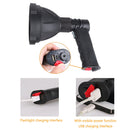 USB Rechargeable Flashlight 4000mAh Emergency Patrol Search Lights