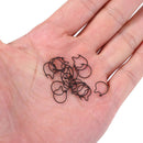 20x Carp Fishing Maggot Clips Earthworm Clip Hair Rig Worm Holder Fishing Tackle