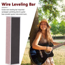 Guitar Sanding Leveling Bar Aluminum Sandpaper Fret Leveling File Luthier Tools