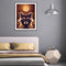 #A 5D DIY Diamond Painting Kits Moon Animal Full Round Drill Mosaic Rhinestone A