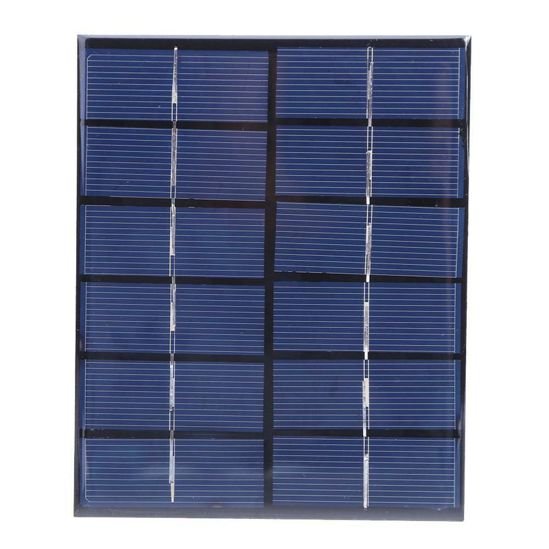 Portable 2W 6V 330mA Polysilicon Solar Power Panel DIY Kit Battery Panel
