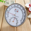 Thermometer Hygrometer Metal Case Sauna Room Temperature and Humidity Meter
