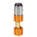 1 Pair DC 12V H6 BA20D 30W COB Motorcycle Motorcycle LED Headlight Bulbs