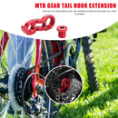 RISK Bicycle Rear Derailleur Extension MTB Gear Tail Hook Extender (Red) Newly