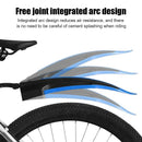 2pcs MTB Bike Mudguard Wings Cycling Bicycle Front Rear Fender (Light Blue)