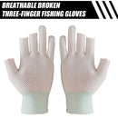 Half Finger Summer Outdoor Sports Sunscreen Anti-Slip Gloves Fishing Equipm