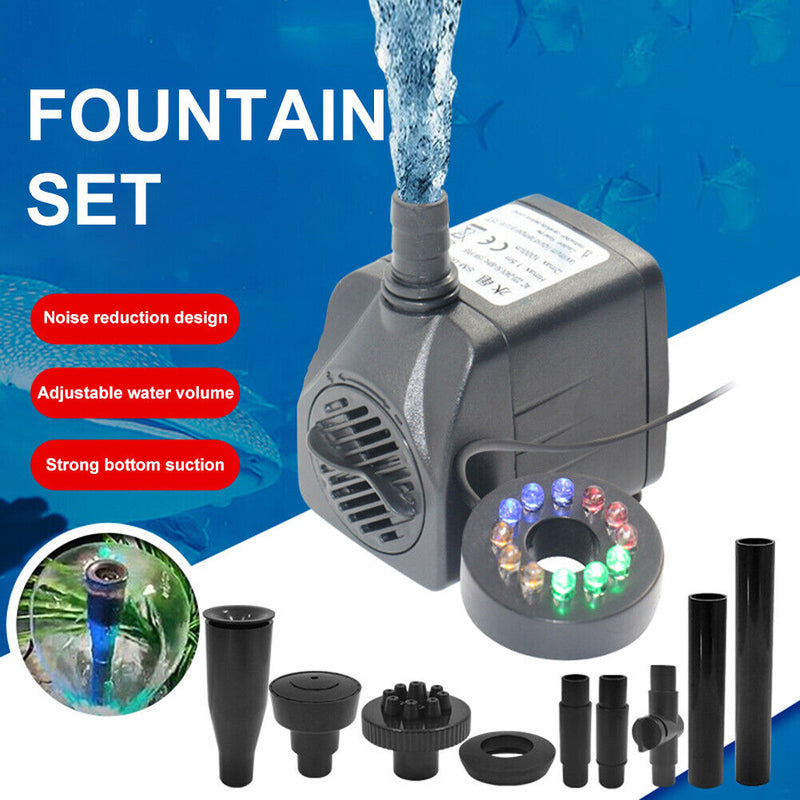 #A 15W 1000L/H Aquarium Water Pump Submersible Garden Landscape Pond Cleaning Pu