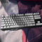 104pcs Universal Mechanical Keyboard Keycaps PC Bakclit Key Cap Set (Gray)