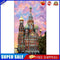 Ancient Castle Oil Paint By Numbers Kits DIY Handpainted on Canvas Wall Art