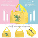 Tote Food Oxford Heat Preservation Cartoon Lunchbox Bag Picnic Lunch Bags