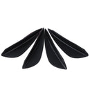 4PCS/Set Universal Car Styling Decoration Accessories Front Bumper Stickers Trimming
