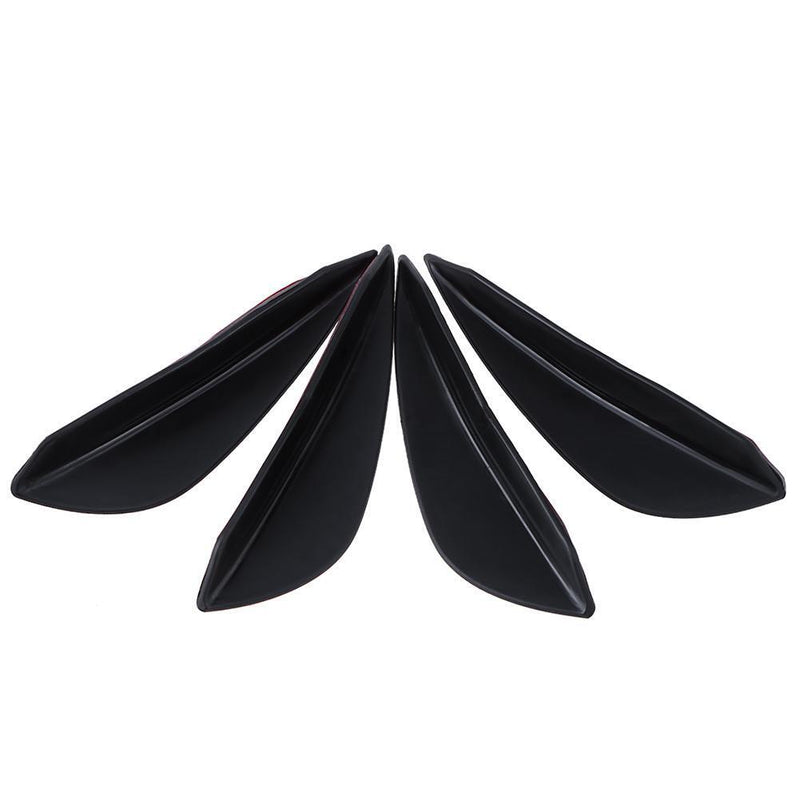 4PCS/Set Universal Car Styling Decoration Accessories Front Bumper Stickers Trimming