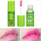 Waterproof Color Changing Aloe Lip Gloss Liquid Lipstick Transparent Lip Tint