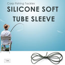 1m DIY Silicone Soft Rigs Tube Sleeve for Carp Fishing Tackles (Green) Newly