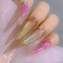 Shining Aurora Colorful Glossy Cat Eye Gel Universal Colorful Cat's Eye Glue