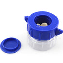 Portable Powder Tablet Grinder Crusher Pill Medicine Splitter Storage Box