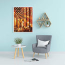 Full Embroidery Printed 3 Strands 11CT Our Lady Kit Stamped Cross Stitch Kit