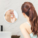Folding Vacuum Suction Vanity Mirror Makeup Supplies Bath Mirrors Shave Mirrors